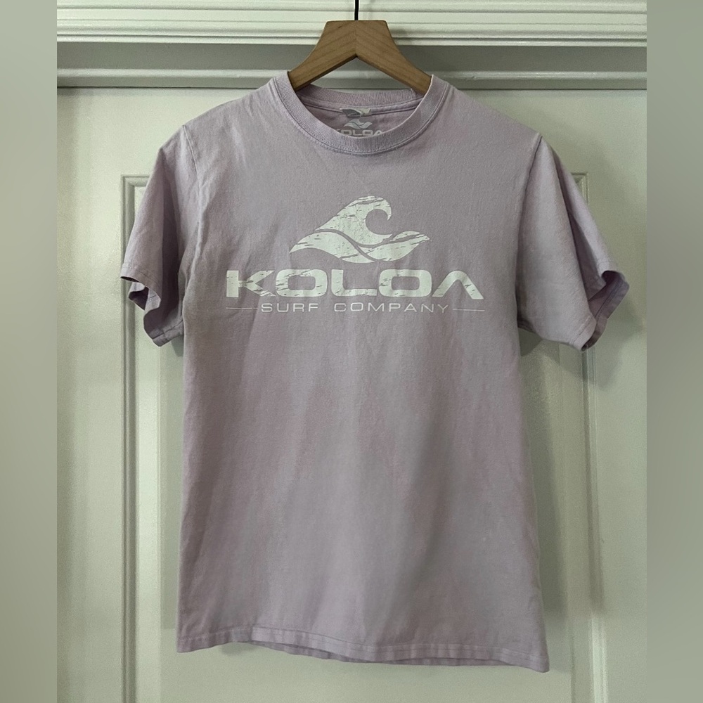 Koloa Surf Company Light Purple Tee